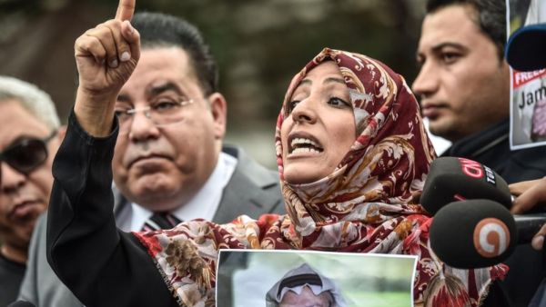 Nobel Peace Prize laureate Yemeni Tawakkol Karman (AFP)