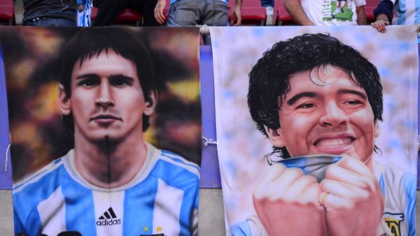 مارادونا وميسي