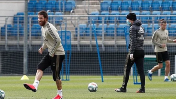 جانب من التدريبات