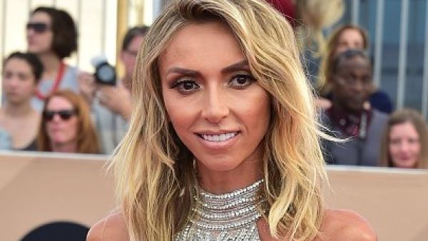 Giuliana Rancic  in a shimmering Yousef Al-Jasmi gown (Twitter)