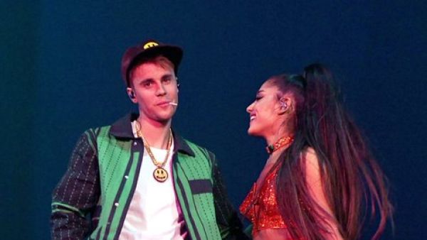Ariana Grande and Justin Bieber (Twitter)