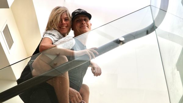 Dubai dad takes on a Burj Khalifa sized challenge while carrying his son on his back