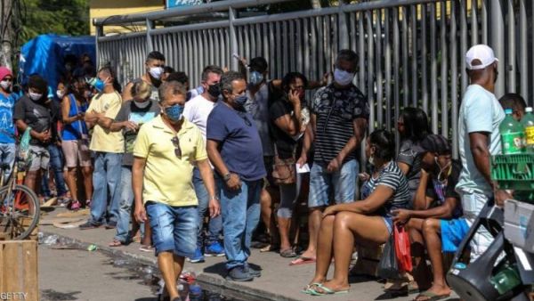  ارتفاع حصيلة حالات كورونا في البرازيل إلى 125218 إصابة و8536 وفاة