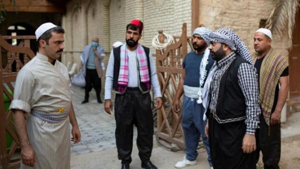 The 'Bab al-Hara' parody skits are meant to raise public awareness of protective measures individuals can take to combat the novel coronavirus pandemic (AFP Photo/Hussein FALEH)