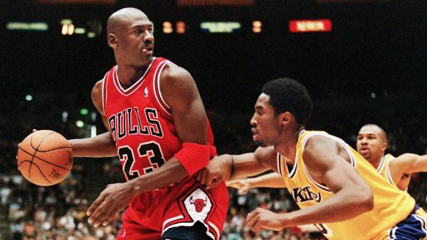 Jordan and Bryant (Photo: AFP)