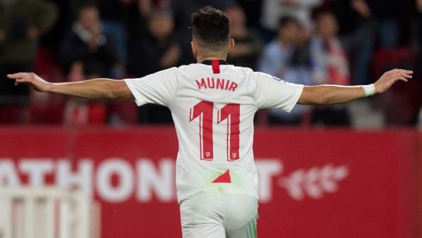  Following league president Javier Tebas targeting next month for the competition's return, the Sevilla forward has offered his support (Photo: AFP)