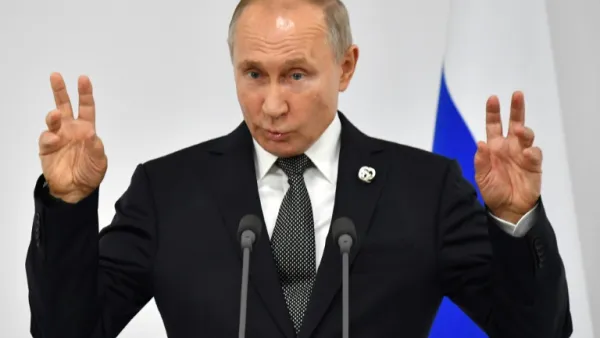 Conspiracy theories have long circulated suggesting that Putin had died and been replaced by a lookalike | © POOL/AFP/File | Yuri KADOBNOV
