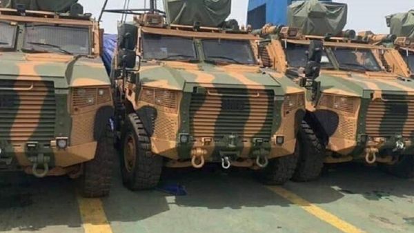 شحنة أسلحة تركية