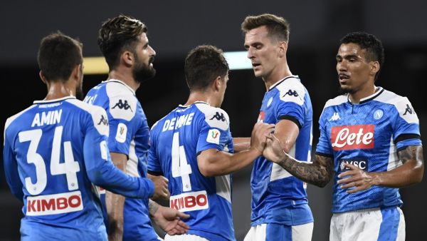 نابولي يتأهل لملاقاة يوفنتوس في النهائي في 17 من الشهر الجاري على ملعب أولمبيكو