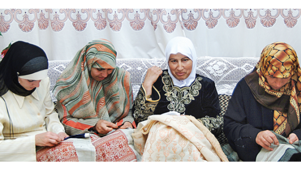Embroidery has offered Palestinian women the much-needed opportunity to improve their lives. (Photos/Inaash.org)