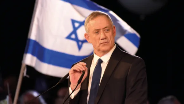 Benny Gantz, Israeli coalition government partner (Twitter)