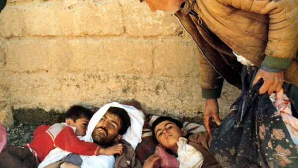 Iraqi Chemical Attack in 1987 (Twitter)