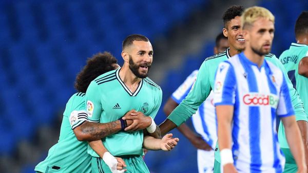 بنزيمة يقود ريال مدريد لفوز مهم