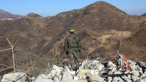 موقع حدودي بين الكوريتين