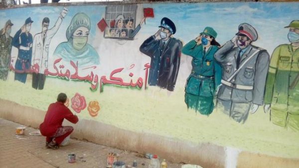 Moroccan artist Abdelaziz Hanou (Twitter)