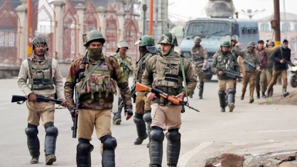 عناصر من الأمن الهندي في كشمير
