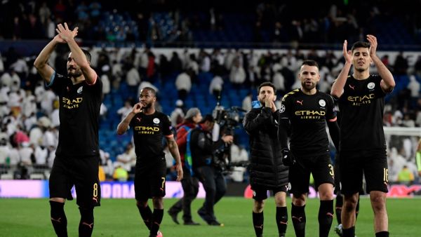 City received the ban - and a 25 million-pound fine after they were found to have broken UEFA'S FFP rules (Photo: AFP)