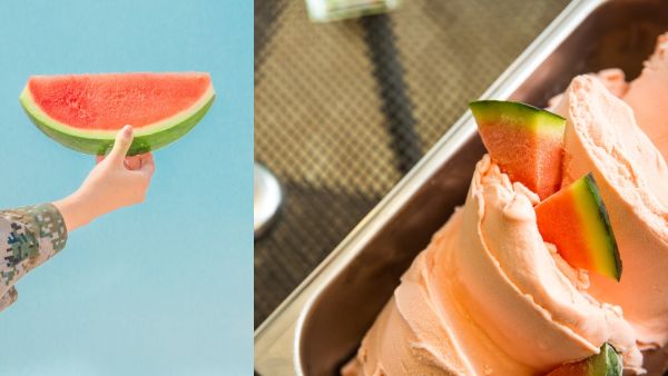 مثلجات البطيخ المنعشة 