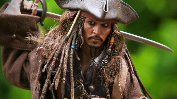ohnny Depp as the Captain Jack Sparrow,At Home in Bangkok, Thailand. (Shutterstock/ File Photo)