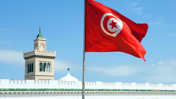 Town Hall square, the Tunisian flag  (Shutterstock)