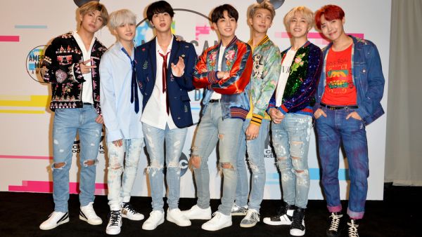 BTS at the 2017 American Music Awards, (Shutterstock/ File Photo)