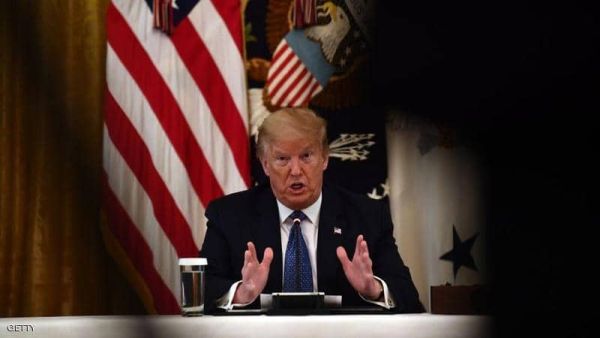 الرئيس الأمريكي دونالد ترامب