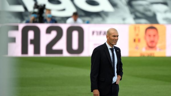 The Frenchman reached his double century in the Real dugout to move alongside two Real managerial legends (Photo: AFP)