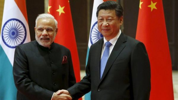 India's Prime Minister Narendra Modi with China's President Xi Jinping. (AFP/ File)