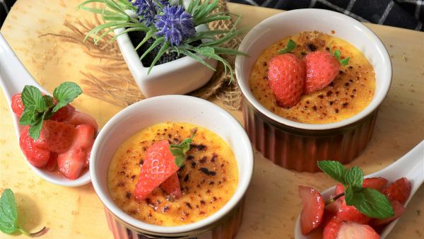 الكاسترد بالكراميل