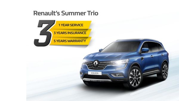 Renault of Arabian Automobiles Presents Amazing Summer Offer as Part of Dubai Summer Surprises