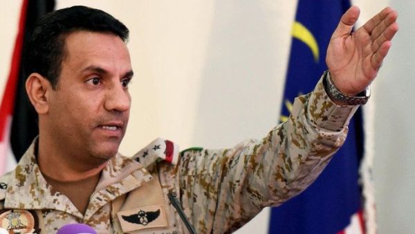 Arab Coalition spokesman Col. Turki al-Malki (Twitter)