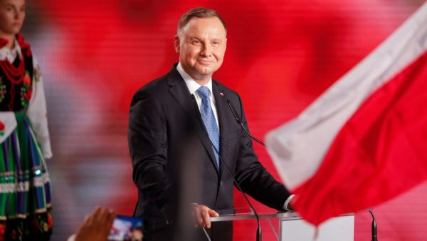 Polish President Andrzej Duda. Wojtek Radwanski/AFP via Getty Images