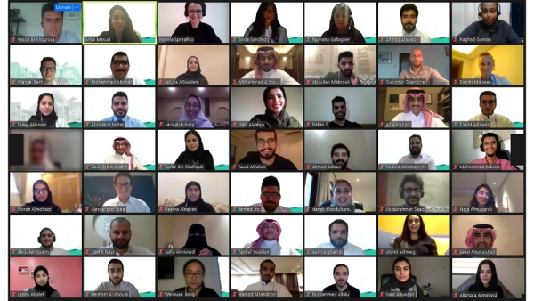 خلال الحدث نجاحاً استثنائياً لورشة العمل الافتراضية لـبرنامج "جيل طموح" من بوسطن كونسلتينغ جروب