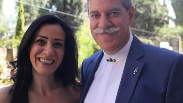 Israeli police have arrested the director of the Yabous Cultural Center Rania Elias and her husband (Twitter)