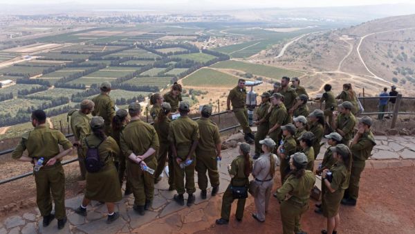 قوات اسرائيلية في الجولان المحتل