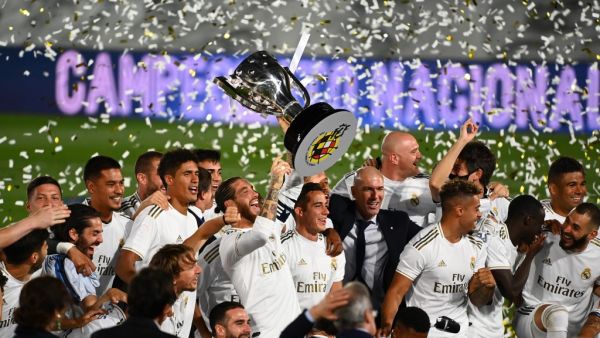 Real Madrid's value dow 14% in 2020 versus last year due to coronavirus pandemic (Photo: AFP)