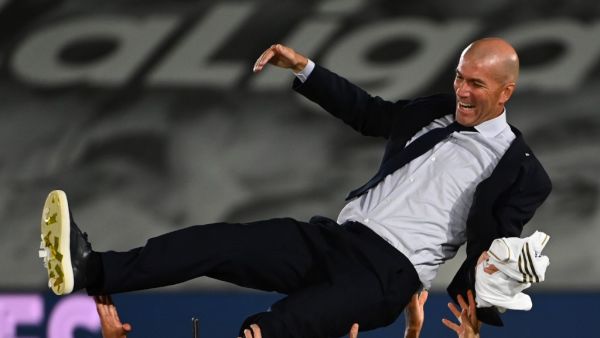  The Frenchman believes he's more lucky than special after sealing more silverware for Los Blancos (Photo: AFP)