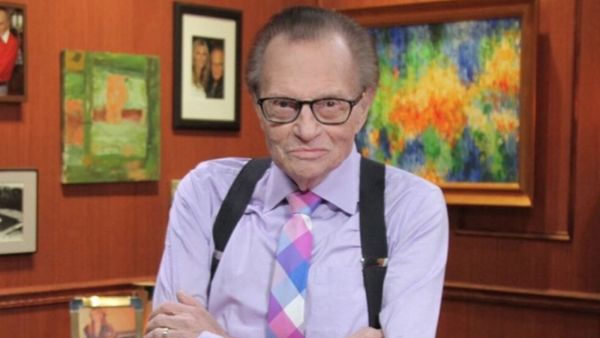 Larry King suffered a near-fatal stroke in March 2019.