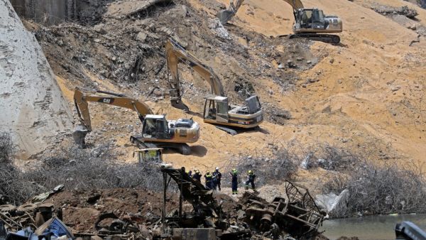 The earth-shaking explosion killed 171 people and wounded more than 6,000, a sickening blow to a country already in crisis.  JOSEPH EID / AFP