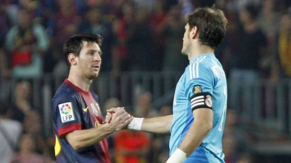 كاسياس وميسي