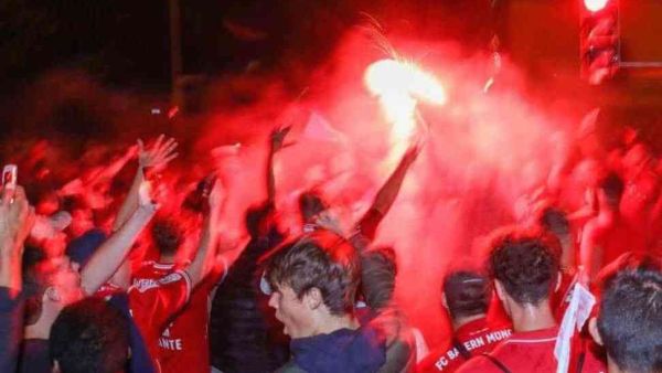 جانب من أحداث الشغب