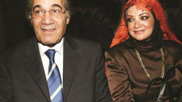 شهيرة وزوجها الفنان محمود ياسين