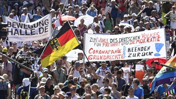 COVID-19 Protest (AFP)
