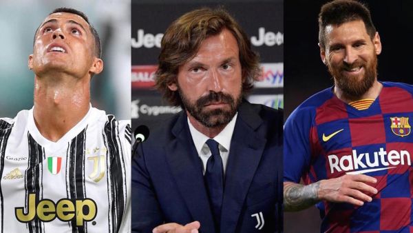 ميسي وبيرلو ورونالدو