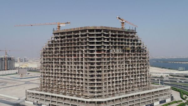 Azizi Developments’ Creek Views I Reaches 45% Construction  Milestone 