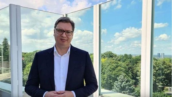 Serbian President Aleksandar Vucic (Twitter)