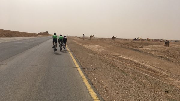 Saudi cycling championship (Twitter)