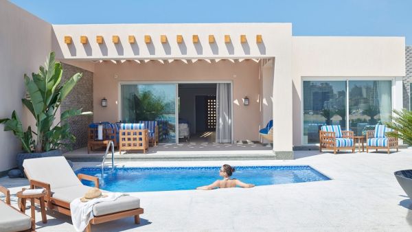 New Beach Villas With Pools at Four Seasons Hotel Alexandria