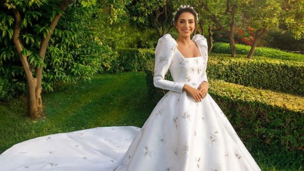 Like a Barbie Doll! Valerie Abou Chakra STUNS In Her Wedding Reception 2nd Dress