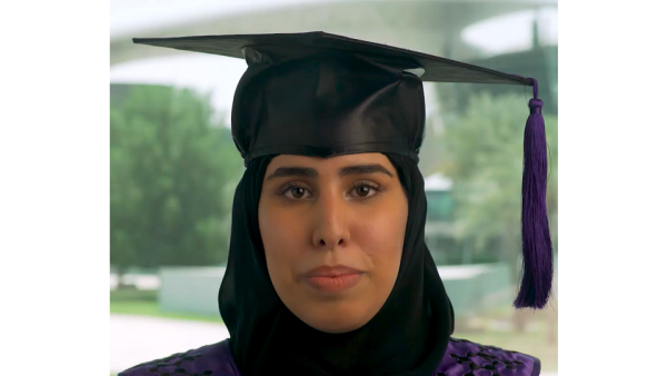 مها صالح البريكي الشيخة فاطمة ترعى حفل تخريج دفعة اللا مستحيل لجامعة زايد للعام 2020